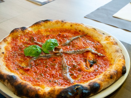Pizza marinara-Ristorante Hotel alla Fonte-Arta Terme-Carnia 